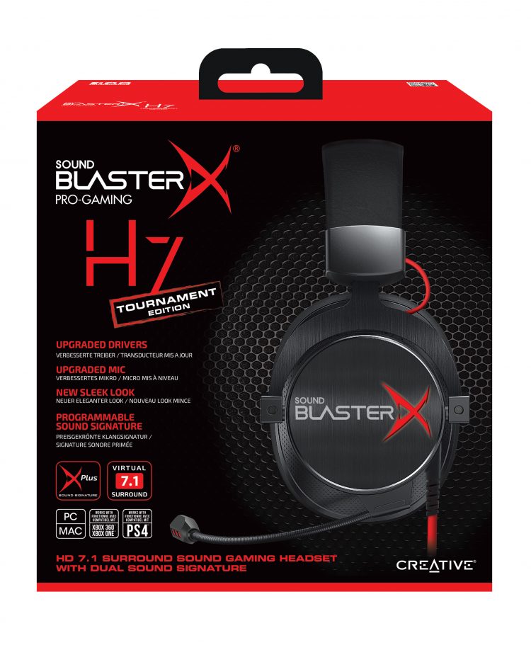 Sound BlasterX H7 Tournament Edition Headset