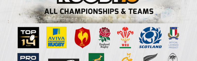 Rugby 18 – Offizieller Kick-Off mit 65 Teams