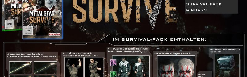 Metal Gear Survive – Konami gibt Release und weitere Details bekannt