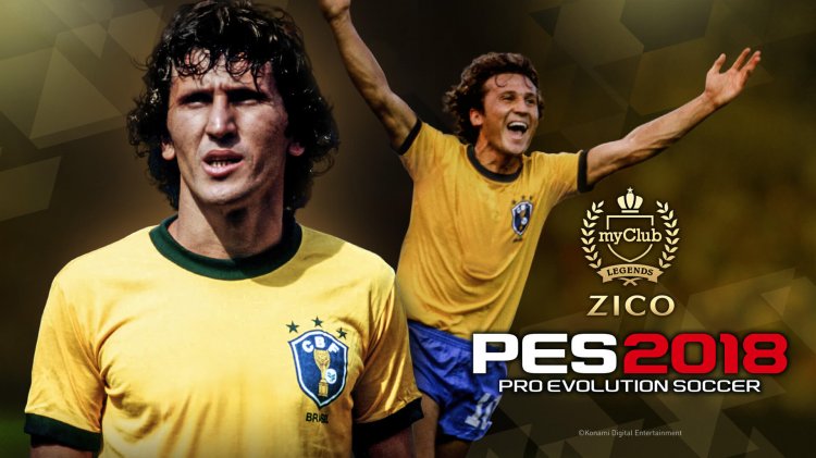 PES 2018 – Zico wird neuer Botschafter und Legenden Spieler