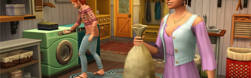Die Sims 4 – Waschtag Accessoires für PC und Mac erhältlich
