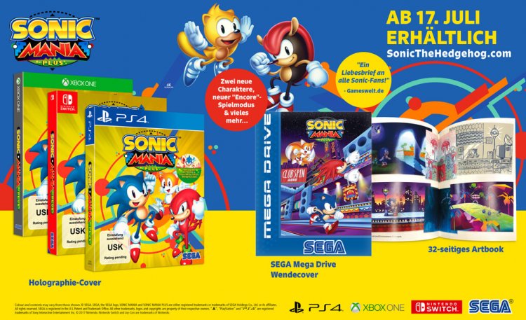 Sonic Mania Plus – Bald im Handel erhältlich