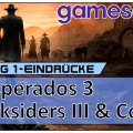 Gamescom 2018 – Desperados 3, Townsmen VR & viele weitere Titel im Vlog