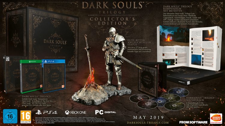 Dark Souls Trilogy – Collector’s Edition und Kompendium angekündigt