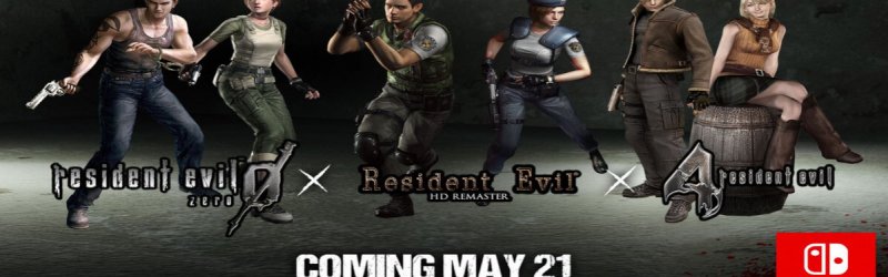 Resident Evil – Zero,1 und 4 erscheinen für die Switch