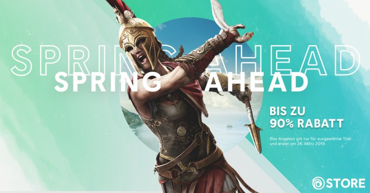 Spring Sale im Ubisoft Store – Bis zu 90% Rabatt