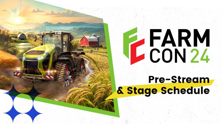 Landwirtschafts-Simulator 25 auf FarmCon: GIANTS Software kündigt Pre-Stream & Bühnenprogramm an