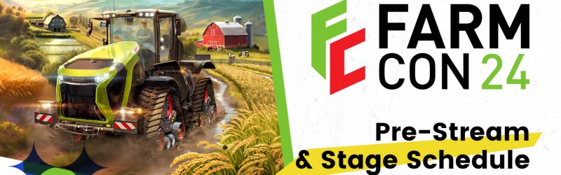 Landwirtschafts-Simulator 25 auf FarmCon: GIANTS Software kündigt Pre-Stream & Bühnenprogramm an
