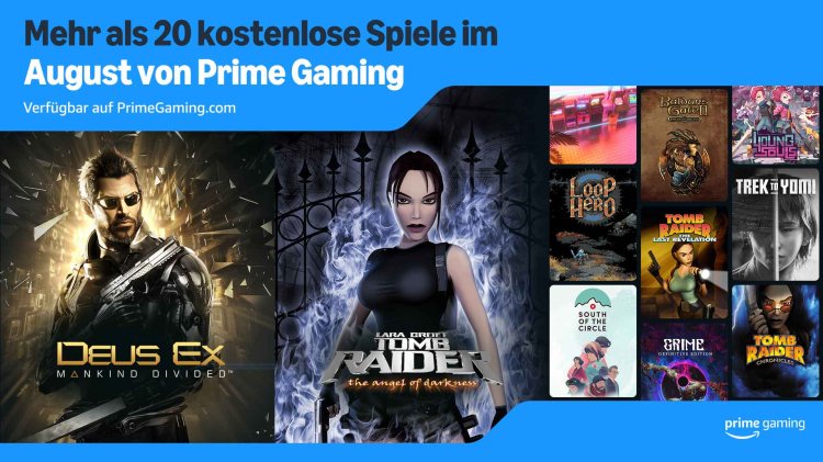 Prime Gaming – Neue Inhalte im August 2024