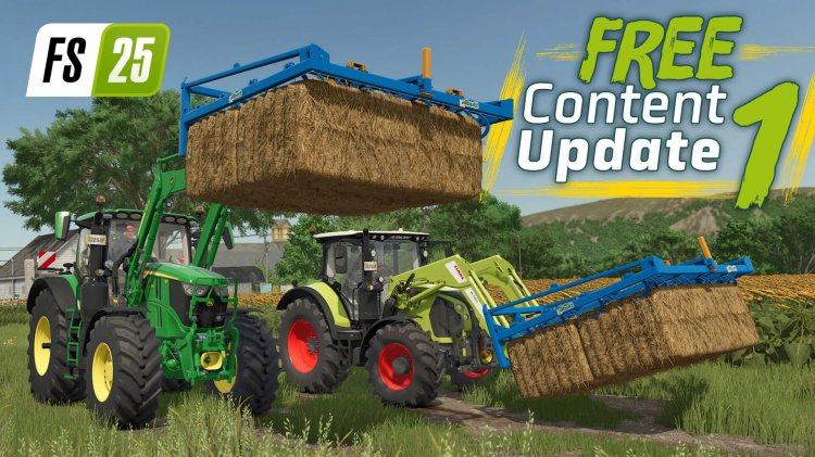 Landwirtschafts-Simulator 25: Erstes Content-Update ist veröffentlicht