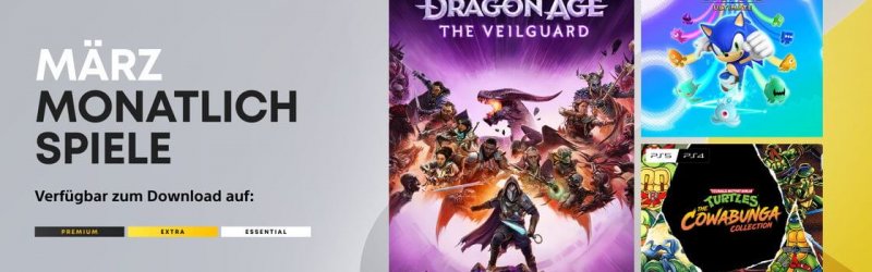 Die monatlichen PlayStation Plus-Titel im März für PS4 und PS5