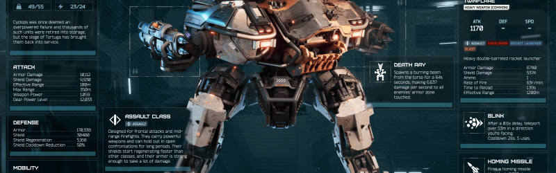 War Robots: Frontiers zeigt Cyclops im neuen Spotlight-Trailer