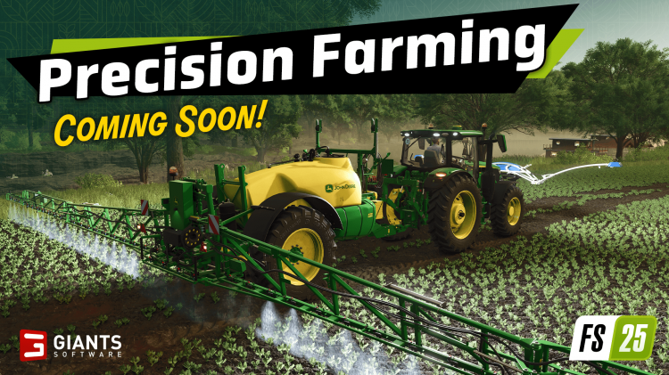 Precision Farming 3.0 in Landwirtschafts-Simulator 25: Kostenloses Pack sorgt im Mai für mehr Realismus