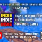 INDIE3 steht kurz bevor: Clemmys GROSSE (Best Indie Games) Sommer-Showcase 2025!