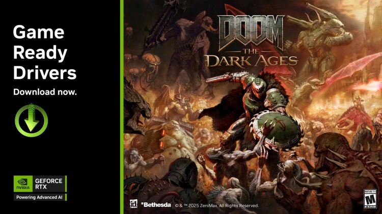 Neuer GeForce Game Ready-Treiber für DOOM: The Dark Ages verfügbar