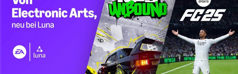 Amazon Luna wird mit EA SPORTS FC 25 und Need for Speed Unbound erweitert