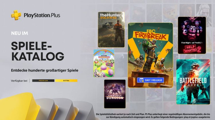 PlayStation Plus Extra- & Premium-Neuzugänge im Juni