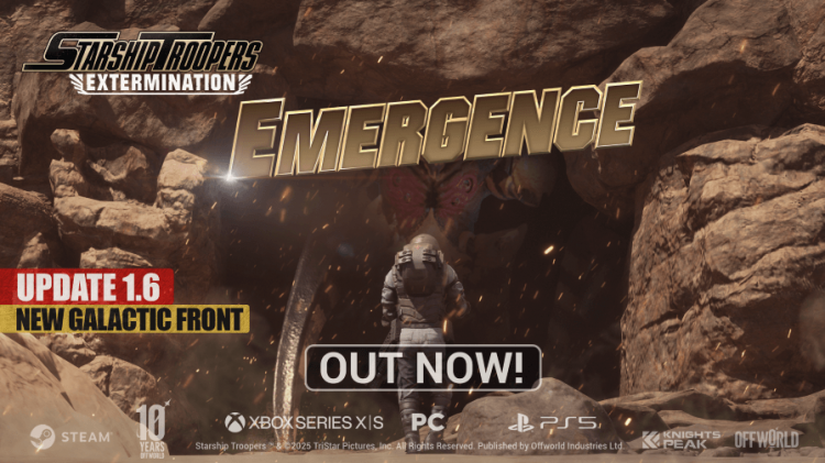 Starship Troopers: Extermination – Neuer Patch “Critical Strike” veröffentlicht