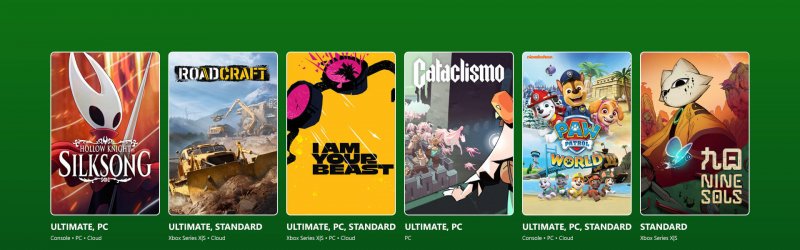 Xbox Game Pass: Highlights im September